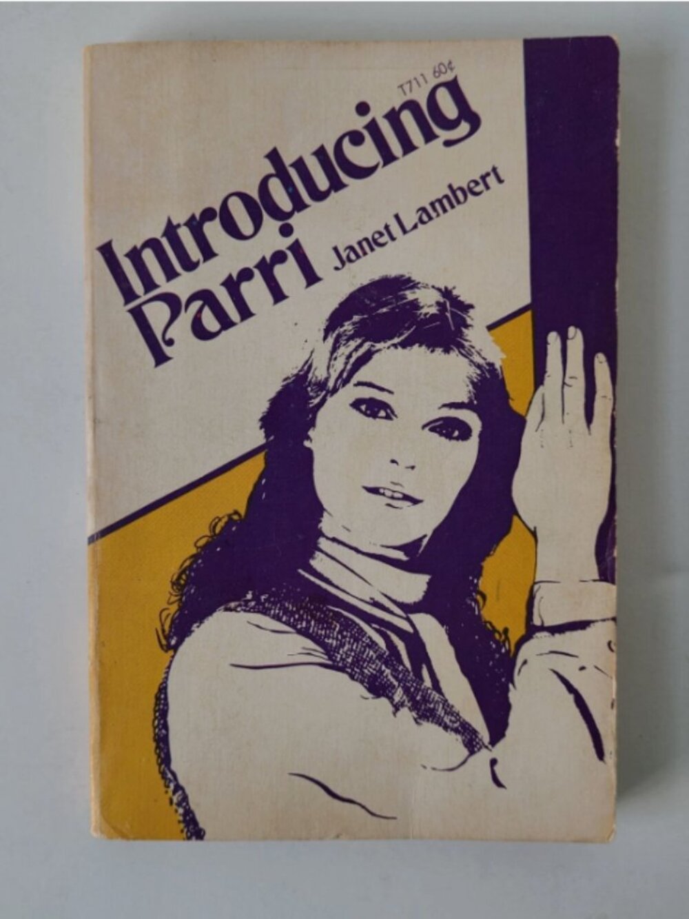 5/$15 Vintage YA Book Introducing Parri Janet Lambert Teen Romance Wholesome